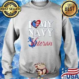 I Love My Navy Veteran Patriotic Sailor T-Shirt Sweater
