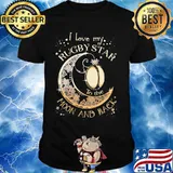 I love my rugby star to the moon and back shirt