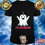 I'm A Boonicorn - Cute Halloween Ghost Funny Ghost Unicorn T-Shirt