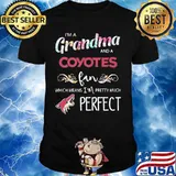 I'm a grandma and a coyotes fan which means i'm pretty much perfect shirt