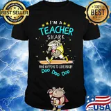 I'm a teacher shark who happens to love rugby Doo doo doo shirt