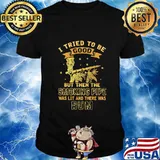 I tried to be good but then the smoking pipe was lit and there was rum shirt
