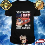I've Been on the Trump Train Since Day 1 Trump 2020 T-Shirt