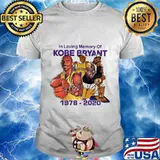 In loving memory of kobe bryant basketball 1978 2020 shirt