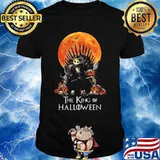 Jack skellington the king of halloween moon shirt