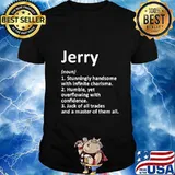 JERRY Definition Personalized Name Funny Birthday Gift Idea T-Shirt