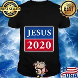 Jesus 2020 Election Sign Patriotic Christian Shirt T-Shirt
