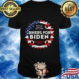 Joe Biden Kamala Harris Bikers 2020 Election Vote Bike Cycle T-Shirt