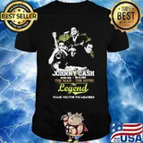 Johnny cash the man the myth the legend thank for the memories shirt