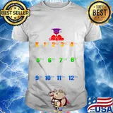 K-12 Handprints Grow With Me School Year Chart T-Shirt