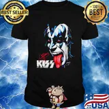 Kiss band dressed to kill signature shirt