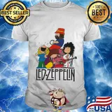 Led zeppelin band the peanuts shirt