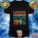 Legend Since October 1996 Gift 24th Birthday 24 Years Old T-Shirt