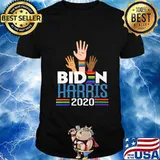 LGBT Biden Harris 2020 Biden Harris Rainbow Gay Pride LGBT T-Shirt