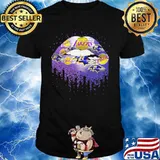 Lips los angeles lakers baltimore ravens shirt