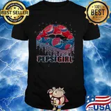 Lips pepsi girl logo shirt