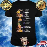 Los angeles lakers basketball signatures shirt
