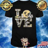 Love new orleans saints football shirt