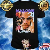 Malcolm x actor signature shirt
