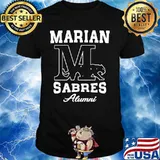 Marian sabres alumni logo shirt