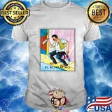 Mens EL BORRACHO (Loteria) Mexican Lottery Bingo Premium T-Shirt