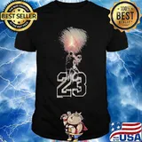 Michael jordan playing basketball 23 chicago bulls light shirt