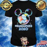 Mickey mouse dumbo wear mask quarantined 2020 shirt