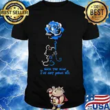 Mickey mouse rose nurse back the blue i've got your six shirt