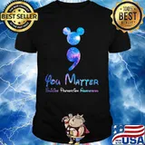 Mickey mouse you matter suicide prevention awareness shirt