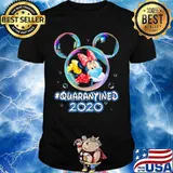 Minnie mouse wear mask quarantined 2020 shirt