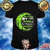 My broom broke so now i became a dispatcher green moon halloween shirt