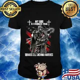 My God Is Stronger Than Squamous Cell Carcinoma Awareness T-Shirt