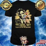 Nat king cole 1919 1965 thank for the memories signature shirt