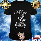 Navy Veterans Vote for Biden Harris 2020 T-Shirt