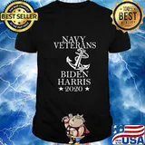 Navy Veterans Vote for Biden Harris 2020 T-Shirt