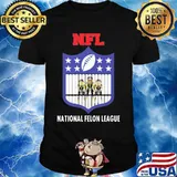 Nfl football national felon league shirt