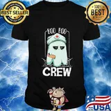Nurse ghost boo boo crew shirt