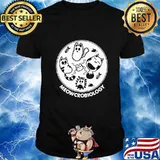 Official Cats Meowcrobiology Happy Halloween Shirt