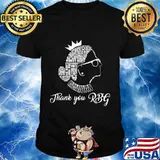 Official thank you rbg queen shirt
