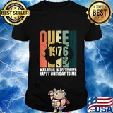 Queen Was Born in September 1976 Bday Gifts 44th Birthday Shirt