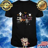 Quilter Scary Halloween Costume Sewing Machine Seamstress T-Shirt