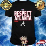 Respect atlanta alabama crimson tide baseball shirt