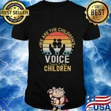 Retro vintage We Are The Children's Voice Save Our Children T-Shirt