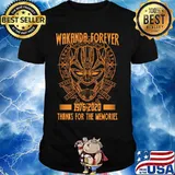 Rip chadwick black panther 1976 2020 thanks for the memories shirt