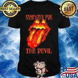 Rolling stone sympathy for the devil fire shirt