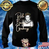 Ruth Bader Ginsberg, The Queen. Hand drawn T-Shirt Sweater