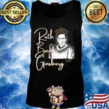 Ruth Bader Ginsberg, The Queen. Hand drawn T-Shirt Tank top