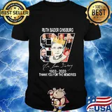 Ruth bader ginsburg 87 fire band jimbung 1933 - 2020 thank you for the memories shirt
