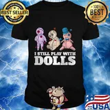 Scary Witch Voodoo Doll Women Gift Funny Halloween T-Shirt
