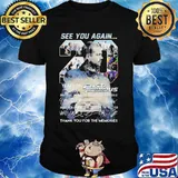See you again 20 years of 2011 2021 fast and furious thank you for the memories signatures shirt